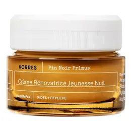 Korres PIN NOIR PRIMUS Crème Nuit 40ml - Rénovatrice Jeunesse