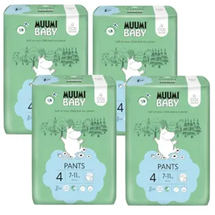 Mumin Baby Windelhöschen Größe 4 (7-11kg) 4x40 Stück