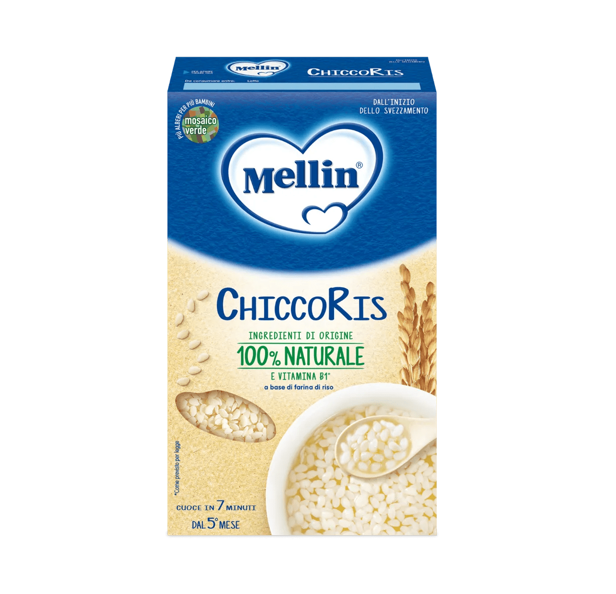 Mellin Chiccoris 320G - 100% Naturale