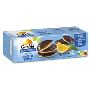 Gerblé Senza Zucchero Génoise Cioccolato Arancia 140g