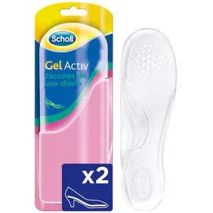 Scholl Plantillas Gel Activ Zapatos de Tacón Diario 1 Par (35-40,5)