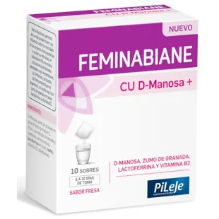 Feminabiane CU D-Mannose+ Fraise 10 sachets