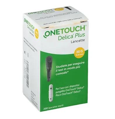 One touch Delica Plus Lancette Pungidito 200 Pezzi