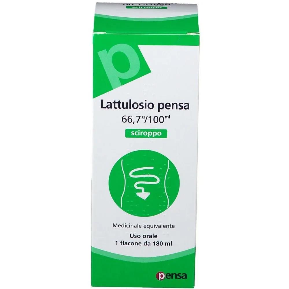 Lattulosio Pensa 66,7g/100ml Sciroppo Lassativo Flacone da 180 ml