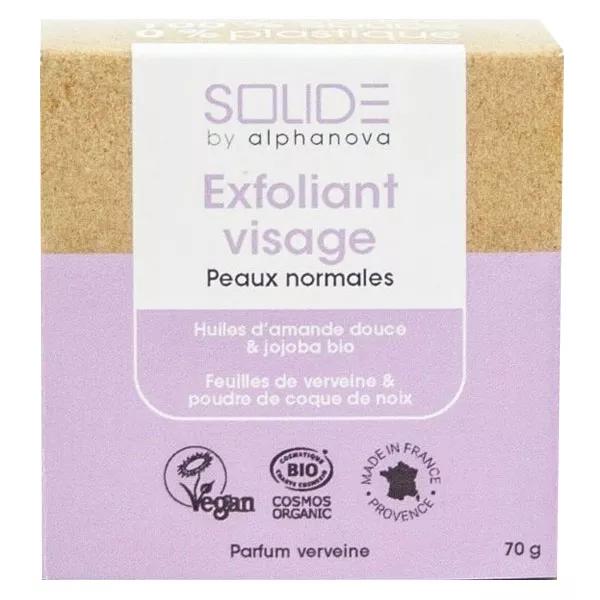 Alphanova Solide By Alphanova Limpiador Facial Sólido Exfoliante Bio 70g