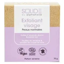 Alphanova Solide By Alphanova Nettoyant Solide Visage Exfoliant Bio 70g