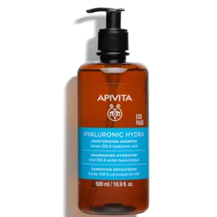 Apivita Hyaluronic Hydra Shampoo Ecopack 500 ml