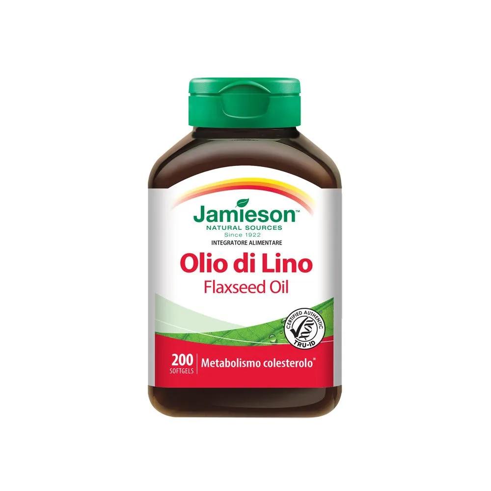 Jamieson Olio Di Lino Integratore 200 Capsule