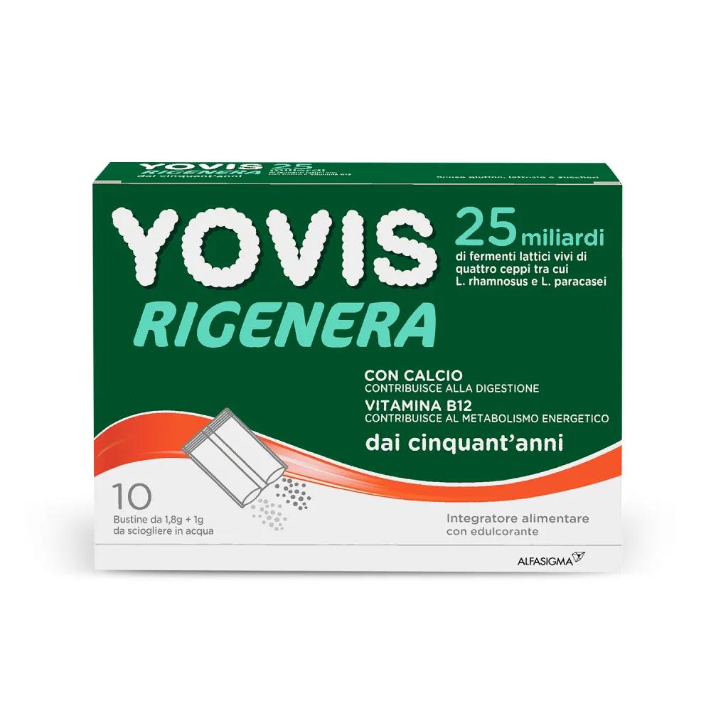 Yovis Rigenera 50+ Integratore Fermenti Lattici 10 Bustine