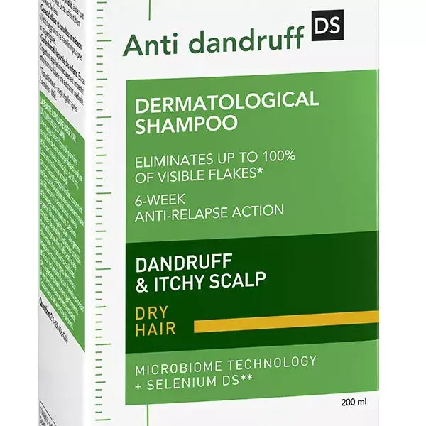 Vichy Dercos shampoo Anti-Pelliculaire hair dry 2 x 200ml
