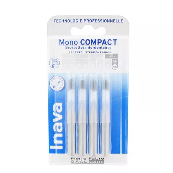 Inava Cepillos Interdentales Mono Compact Gris