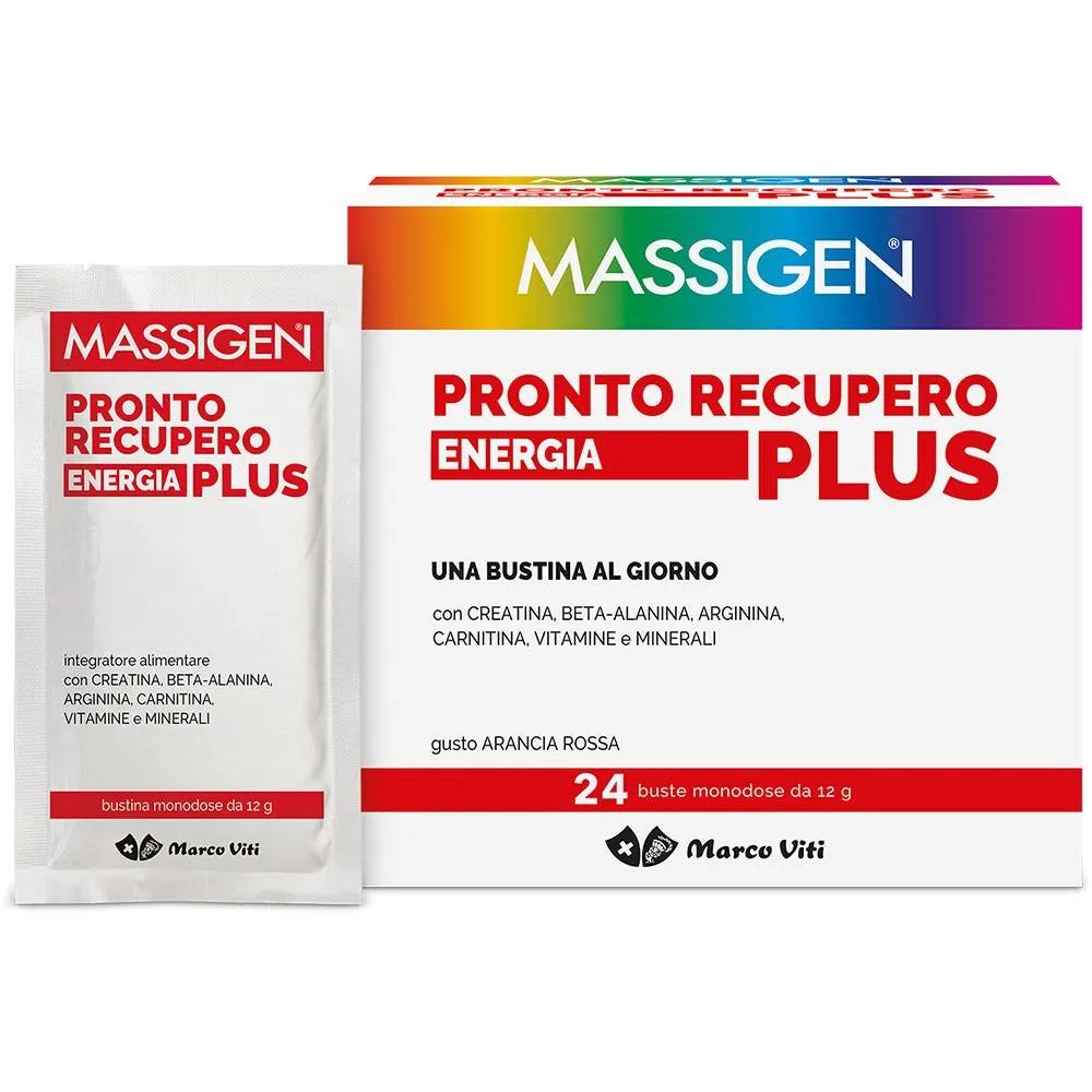 Massigen Pronto Recupero Energia Plus Integratore Energizzante 24 Bustine