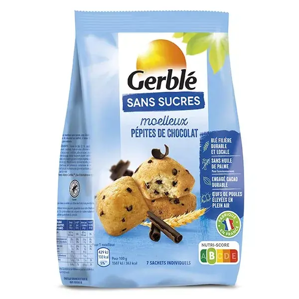 Gerblé Sugar Free Soft Chocolate Chips 196g