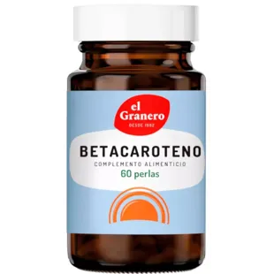 Betacarotene 330mg El Granero Integral 60 Pearls