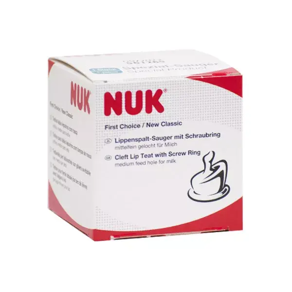 Nuk Cleft Lip Teat with Screw Ring 