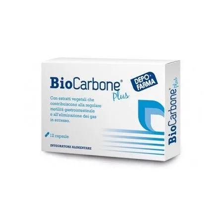 Depofarma Biocarbone Integratore 12 Capsule