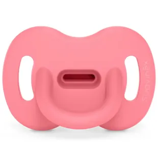 Suavinex Colour Essence All Silicone Pacifier Physiological Teat SX Pro Fuchsia 6-18m