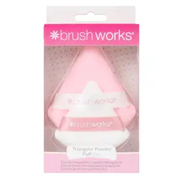 Brushworks Duo Eponge Poudre Triangulaires