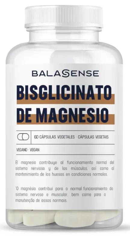 Balasense Magnesiumbisglycinat 60 Gemüsekapseln