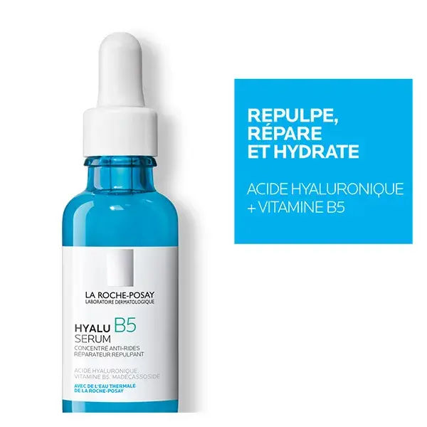 La Roche Posay Hyalu B5 Sérum Visage Hydratant Anti Rides à l'Acide Hyaluronique 30ml