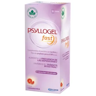 Psyllogel Fast Blood Orange Flavor 10 Sticks