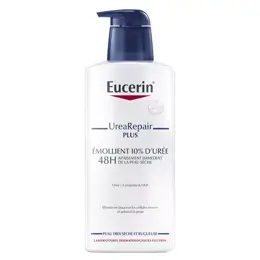 Eucerin UreaRepair Plus Émollient 10% d'Urée Peaux Sèches 400ml