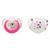 Nuk Ciuccio Starlight Silicone +18m Koala Rosa Stelle Lotto di 2