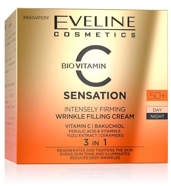 Eveline C Sensation Creme Refirmante Intenso +50 50 ml