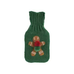 Chaufferette de Poche avec Pompon Noël Verte 1 unité