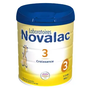 Crescita di latte NOVALAC 3a età 800g