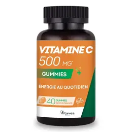 Vitavea Vitamine C 500 Mg Gummies Energie Au Quotidien 40 gummies