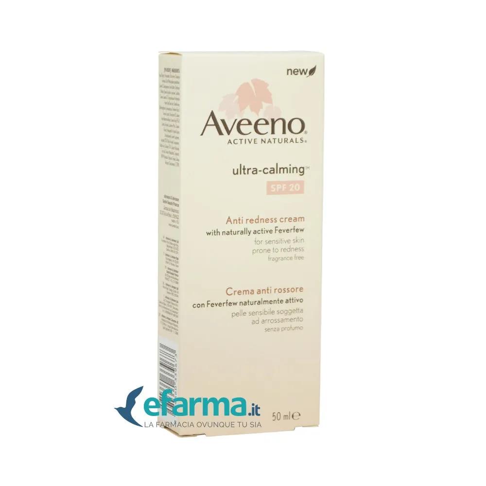 Aveeno Ultra-calming Crema Antirossore SPF 20 Pelle Sensibile 50 Ml