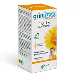 Aboca Grintuss Pediatric Sirop Toux Sèche et Grasse 180g dès 1 an