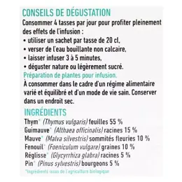 Dayang Infusion Respiratoire Bio 20 sachets