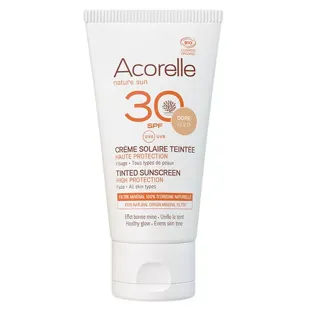 Acorelle Crema Solare Tonalità Dorata Bio SPF30 50ml