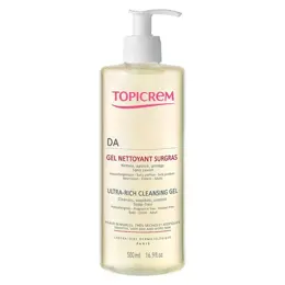 Topicrem DA Gel Nettoyant Surgras Visage et Corps 500ml