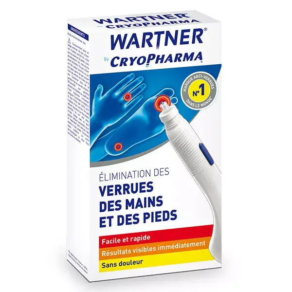 Wartner by Cryopharma Stylo Anti-Verrues Mains Et Pieds