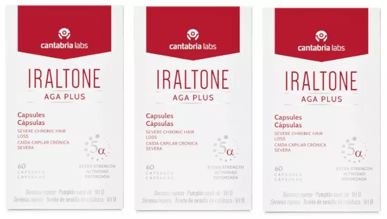 Iraltone AGA Plus 3x60 capsules