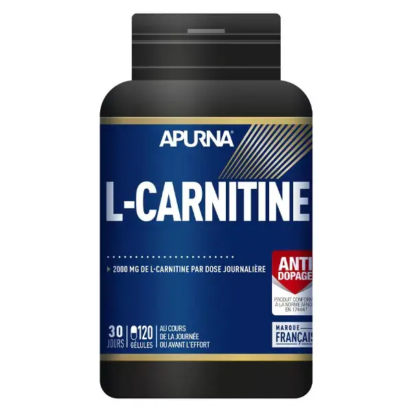 Apurna L-Carnitine 120 capsules