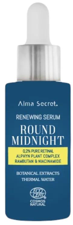 Imagen de Alma Secret Round Midnight Sérum 0,2% Retinal Puro y Niacinamida 30 ml