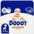 Couche nouveau-né Dodot Sensitive T2 3-6Kg 88Uds