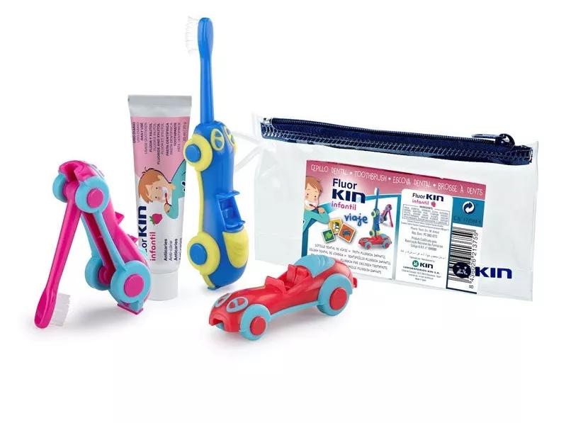 Kin Brosse + Pâte de voyage pour enfants