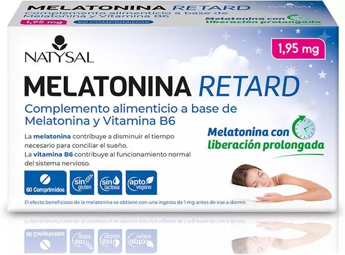 Natysal Melatonina Retard 60 Comprimidos