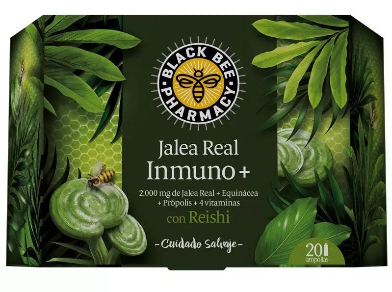 Black Bee Jalea Real Inmuno+ 20 Ampollas
