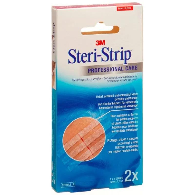 Cerotto Per Sutura Steri Strip Skin 6x75 Mm 6 Strisce