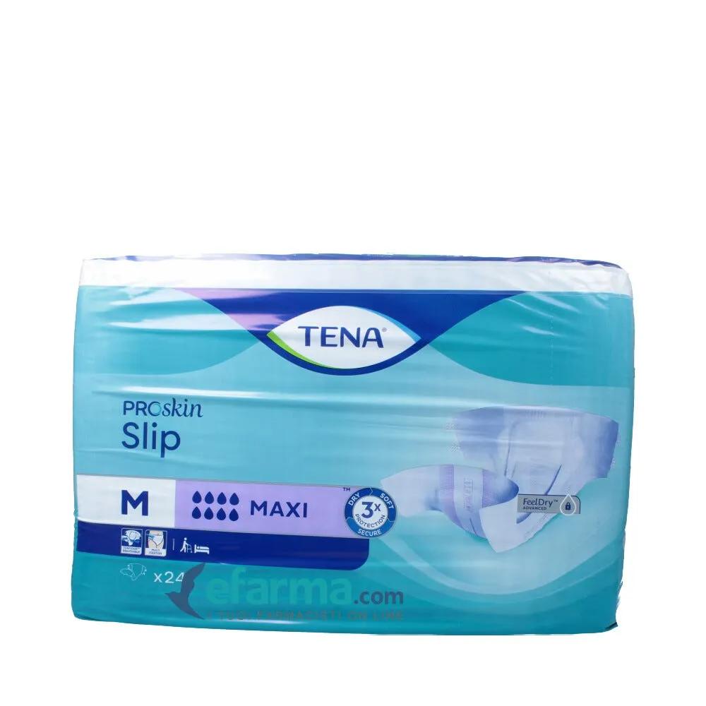 Tena Slip Maxi Pannolini Taglia M 24 Pezzi