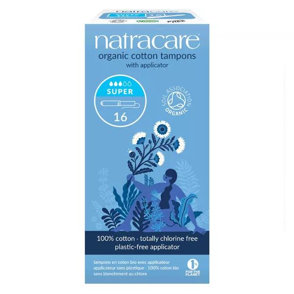 Natracare Tampones Super con Aplicador 16 unidades 