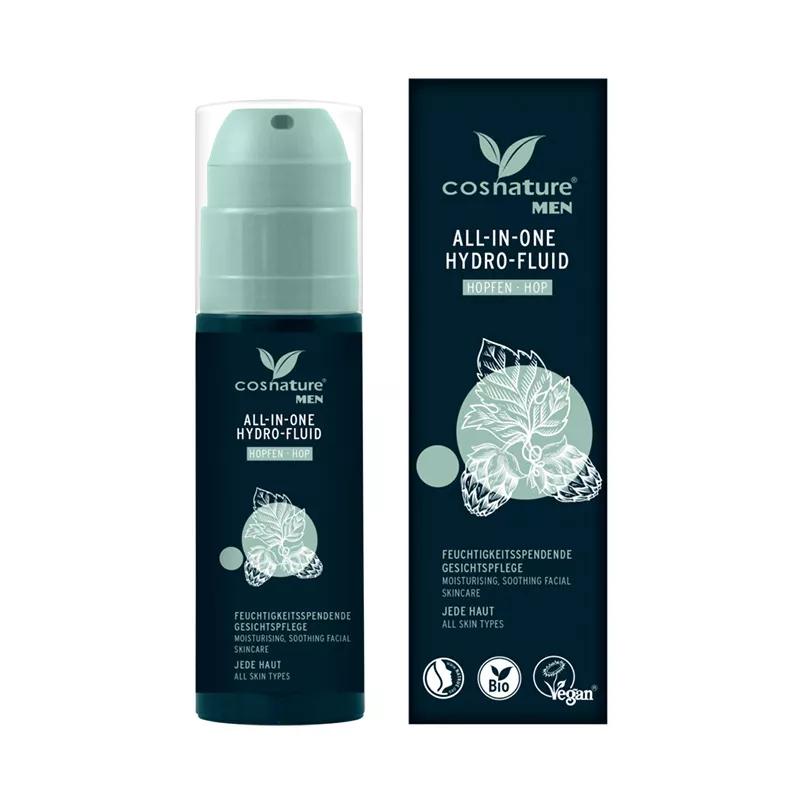 Cosnature Hop vochtinbrengende vloeistof voor mannen 50 ml