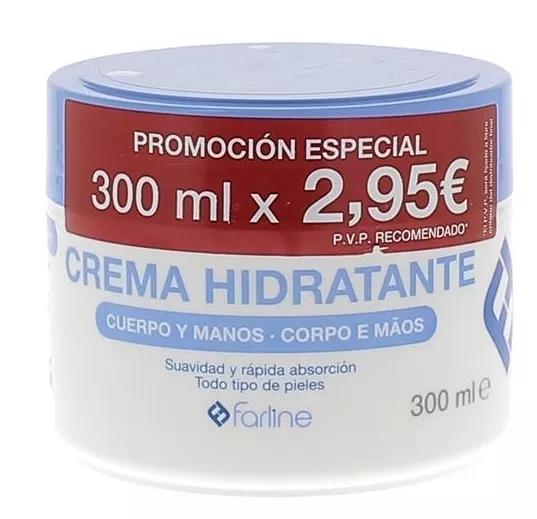 Farline Crema Hidratante Cuerpo y Manos 300 ml