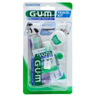 Gum Kit travel Original White brush Pasta thread